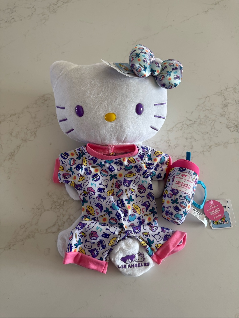 Hello Kitty build a bear LA exclusive Bab Sanrio clothes